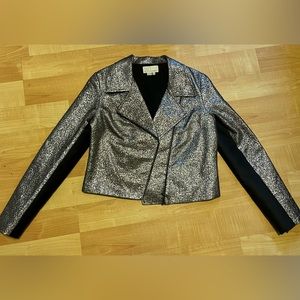 NEW SACHIN & BABI Gold Jacket Sz Medium